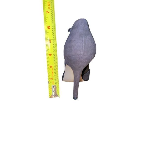 Coup D'etat Suede T Strap Dark Brown Pointed Toe Pumps Womens Size 10 NWB - Picture 5 of 12